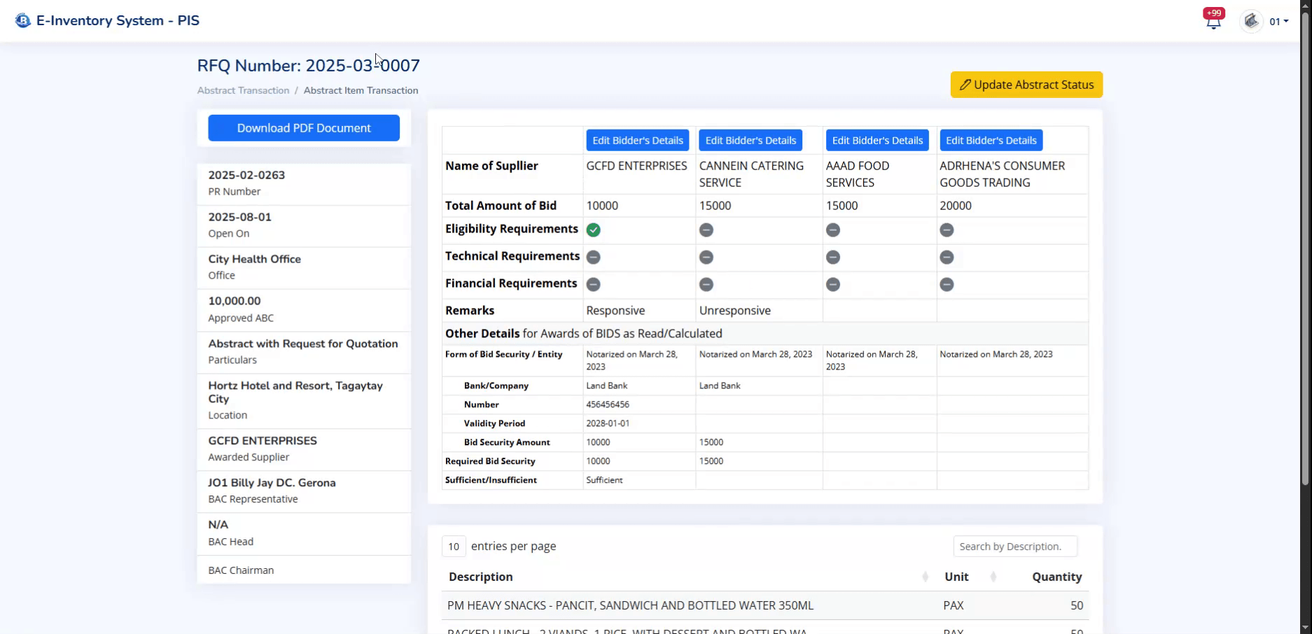 Abstract of Quotation